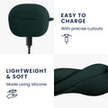 kwmobile Schutzhülle für Anker Soundcore P3i Hülle - TPU Case für Kopfhörer Ladecase - stoßfestes Cover mit Karabiner