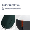 kwmobile Schutzhülle für Anker Soundcore P3i Hülle - TPU Case für Kopfhörer Ladecase - stoßfestes Cover mit Karabiner