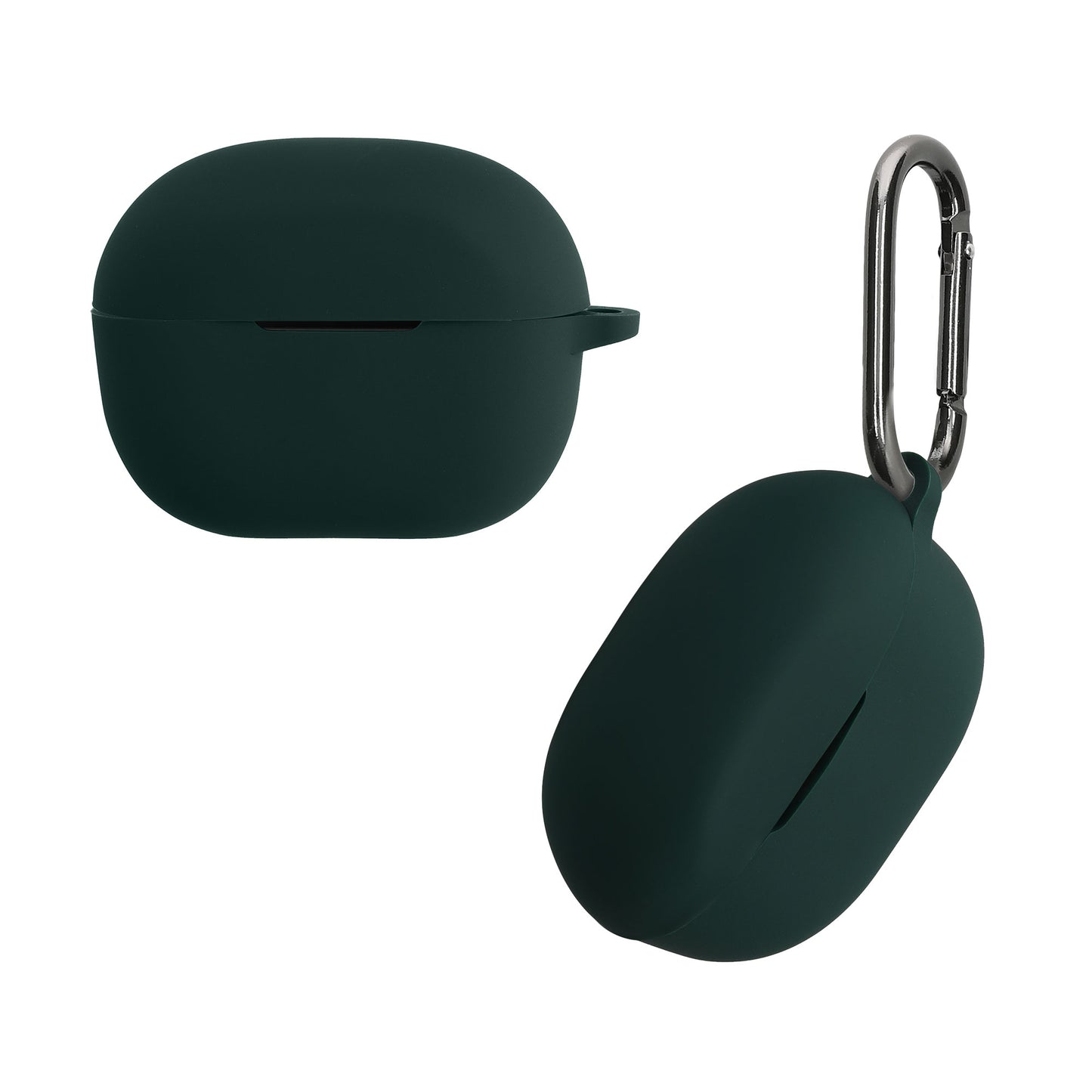 kwmobile Schutzhülle für Anker Soundcore P3i Hülle - TPU Case für Kopfhörer Ladecase - stoßfestes Cover mit Karabiner