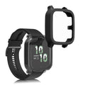 kwmobile Glas Hülle für Garmin Venu Sq 2 Music / Sq 2 Schutzhülle - Fullbody Fitnesstracker Case Set aus Kunststoff