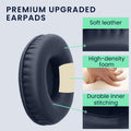 kwmobile Ohr Polster für OneOdio Pro 10 / Pro M / Pro C - Ersatz Ohrpolster - Kopfhörer Ersatzteile - Kopfhörer Ersatzpolster für Over Ear Headphones