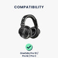 kwmobile Ohr Polster für OneOdio Pro 10 / Pro M / Pro C - Ersatz Ohrpolster - Kopfhörer Ersatzteile - Kopfhörer Ersatzpolster für Over Ear Headphones