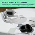 kwmobile Ohr Polster für Srhythm NC25 / NC35 Noise Cancelling Ohrpolster Ersatz Ohrpolster Kopfhörer Ersatzteile Kopfhörer Ersatzpolster für Over Ear Headphones