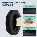 kwmobile Ohr Polster für Srhythm NC25 / NC35 Noise Cancelling Ohrpolster Ersatz Ohrpolster Kopfhörer Ersatzteile Kopfhörer Ersatzpolster für Over Ear Headphones
