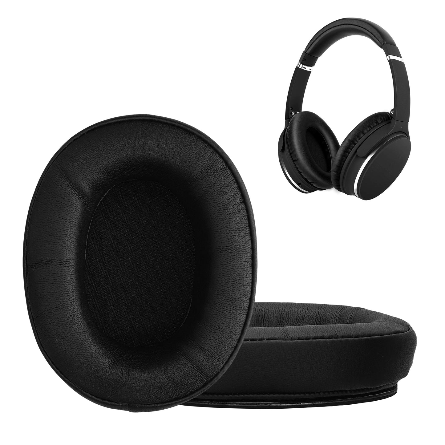 kwmobile Ohr Polster für Srhythm NC25 / NC35 Noise Cancelling Ohrpolster Ersatz Ohrpolster Kopfhörer Ersatzteile Kopfhörer Ersatzpolster für Over Ear Headphones