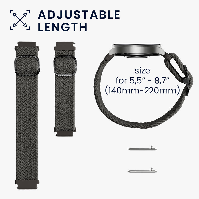 kwmobile Armband kompatibel mit Garmin Venu Sq 2 Music / Sq 2 / Vivoactive 6 / Vivoactive 5