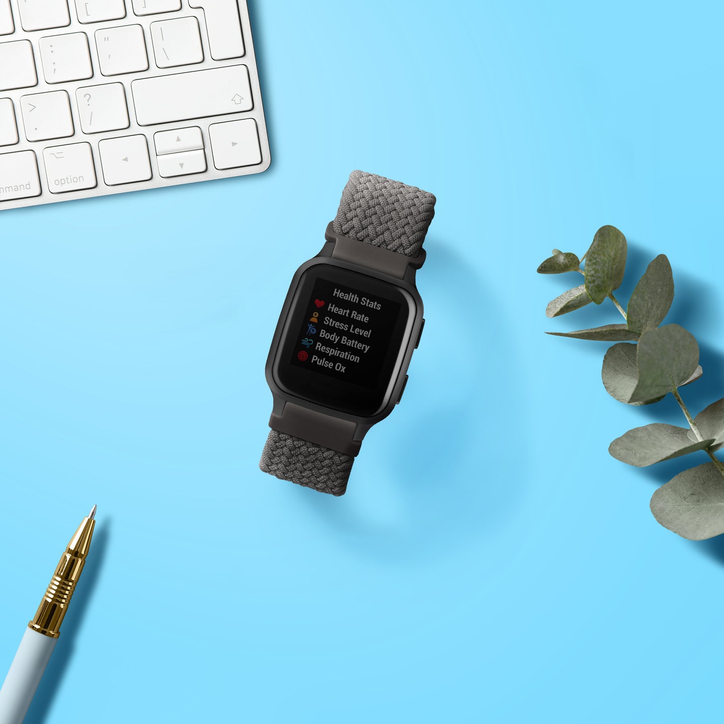 kwmobile Armband kompatibel mit Garmin Venu Sq 2 Music / Sq 2 / Vivoactive 6 / Vivoactive 5