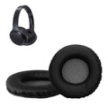 kwmobile 2x Ohr Polster für AudioTechnica ATH-S200BT / ATH-S220BT Ohrpolster - Ersatz Ohrpolster - Kopfhörer Ersatzteile - Kopfhörer Ersatzpolster für Over Ear Headphones Schwarz  