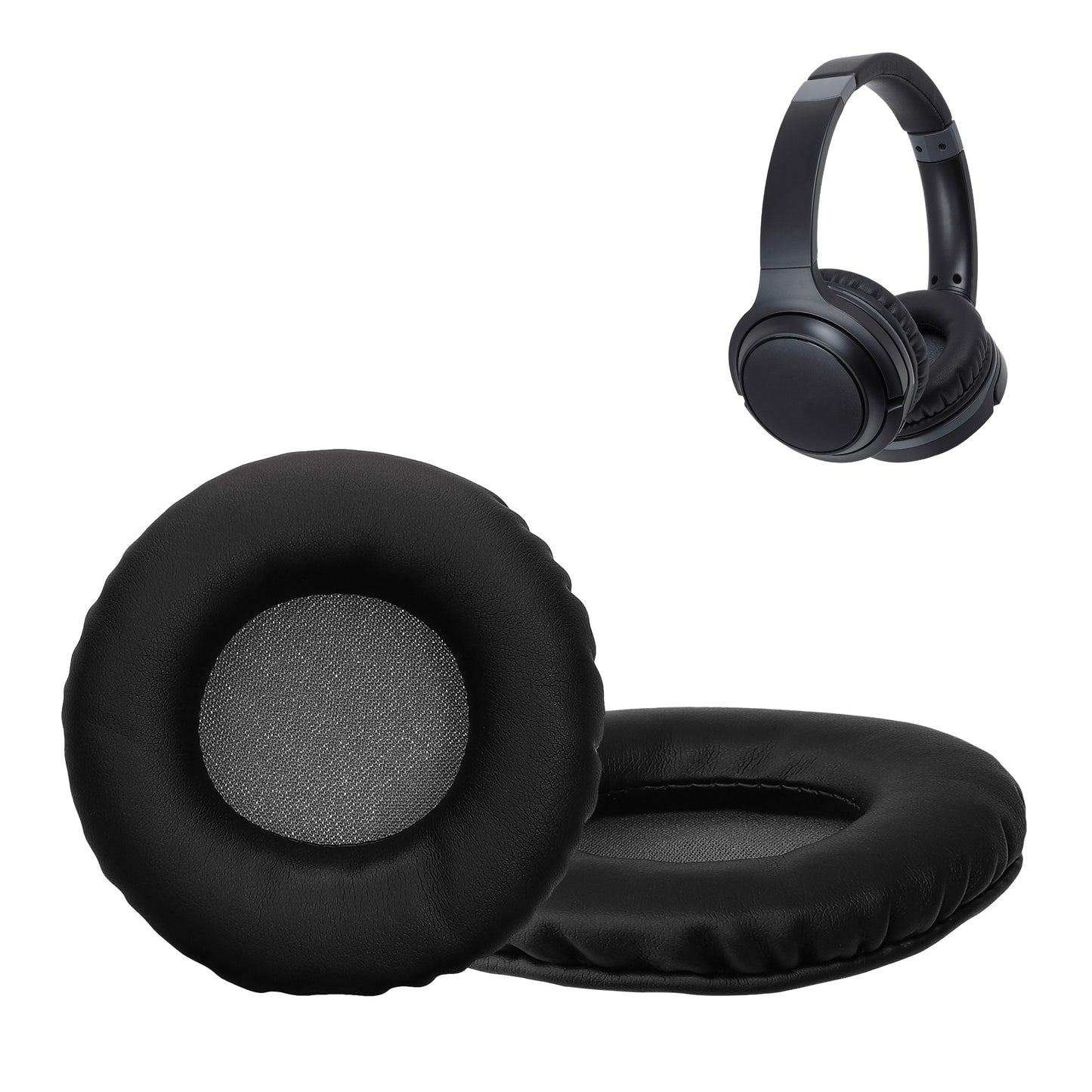 kwmobile Ohr Polster für AudioTechnica ATH-S200BT / ATH-S220BT Ohrpolster Ersatz Ohrpolster Kopfhörer Ersatzteile Kopfhörer Ersatzpolster für Over Ear Headphones