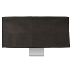 34-35" Monitor Dust Cover with 2 Pockets Dark Grey Fabric