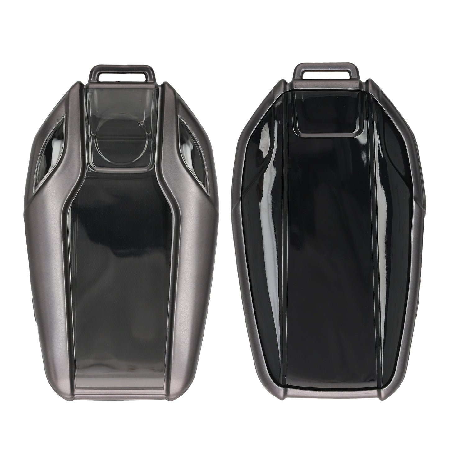 kwmobile Schlüsselhülle für BMW Display Key Autoschlüssel Hülle - Autoschlüssel Schlüssel Hülle aus TPU Silikon - Schlüsselschutz Gehäuse in Schwarz matt Schwarz Schwarz matt  [dsg01]