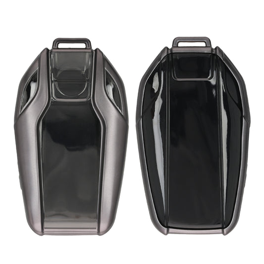 kwmobile Schlüsselhülle für BMW Display Key Autoschlüssel Hülle - Autoschlüssel Schlüssel Hülle aus TPU Silikon - Schlüsselschutz Gehäuse in Schwarz matt Schwarz Schwarz matt  [dsg01]