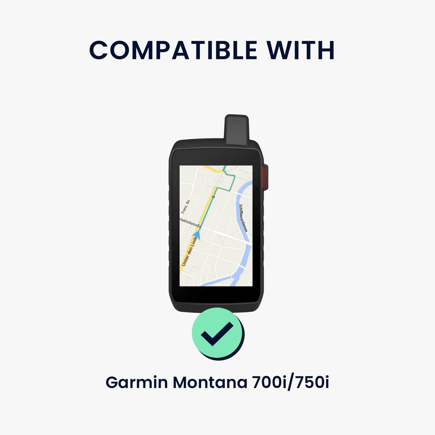 kwmobile Hülle für Garmin Montana 700i /750i Schutzhülle - Hülle für GPS Handgerät - Case