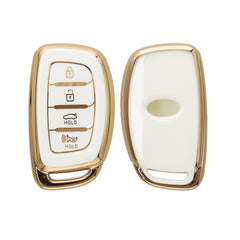 Hyundai 4-Button Sonata Tucson Ioniq Silicone Car Key Cover