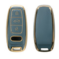 Audi A6 A7 A8 Q7 Q8 E-Tron 3-Button Keyless TPU Car Key Cover