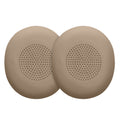 kwmobile 2x Ohr Polster für Jabra Evolve 2 65 / Evolve 65 SE Ohrpolster - Ersatz Ohrpolster - Kopfhörer Ersatzteile - Kopfhörer Ersatzpolster für Over Ear Headphones Beige  