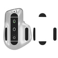 kwmobile Mouse Feet Sticker kompatibel mit Logitech MX Master 3 / 3S Ersatz Glider - Mausfüße passgenau - Glides in Schwarz Schwarz  