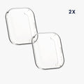kwmobile Schutzhülle für Amazfit Active (A2211) Fullbody Display Cover Set