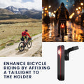 kwmobile Fahrrad Rücklicht Halterung kompatibel mit Garmin Varia RTL510 / Varia RTL515 / Varia RVR315 / Edge 540 Halter GPS Fahrradhalterung Seat Holder for GPS