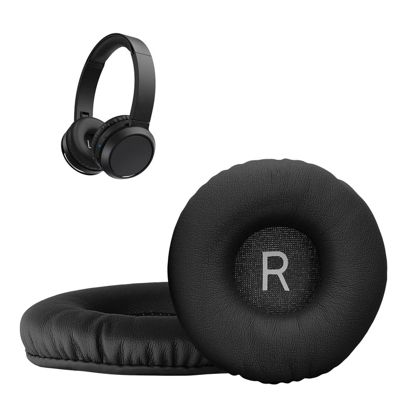 kwmobile 2x Ohr Polster für Philips H4205 Ohrpolster - Ersatz Ohrpolster - Kopfhörer Ersatzteile - Kopfhörer Ersatzpolster für Over Ear Headphones Schwarz  