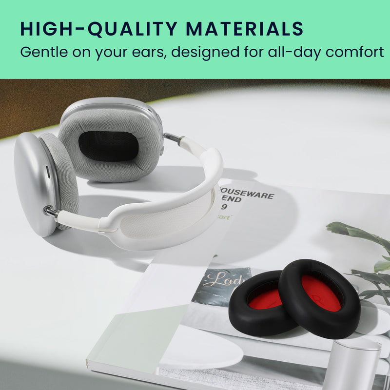 kwmobile Ohr Polster für 1More SonoFlow / SonoFlow SE Ohrpolster Ersatz Ohrpolster Kopfhörer Ersatzteile Kopfhörer Ersatzpolster für Over Ear Headphones