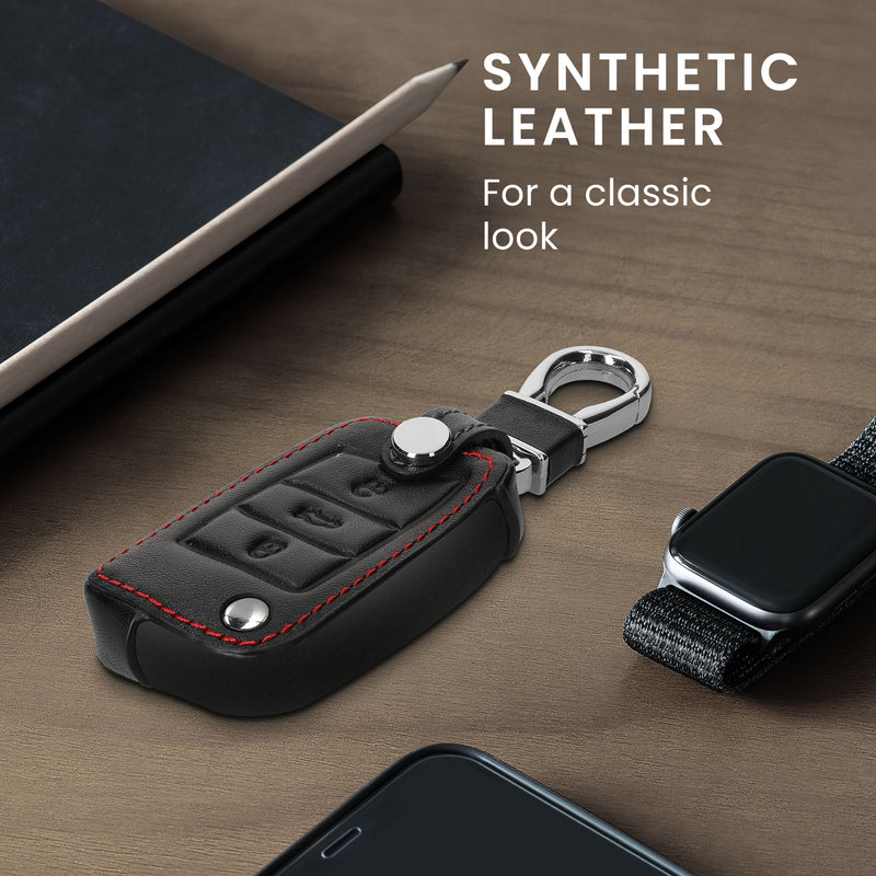 Faux Leather Cover compatible with VW Golf 7 MK7 Car Key