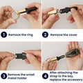 Case for Mercedes Benz 3-Button Smart Car Key