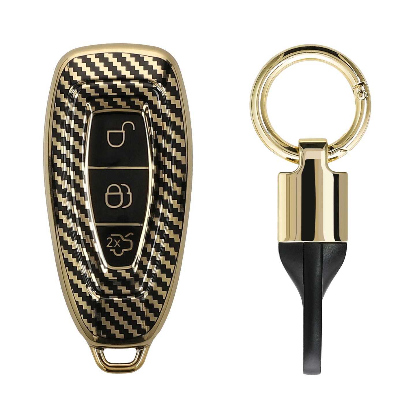 Case for Ford 3-Button Car Key Keyless Go