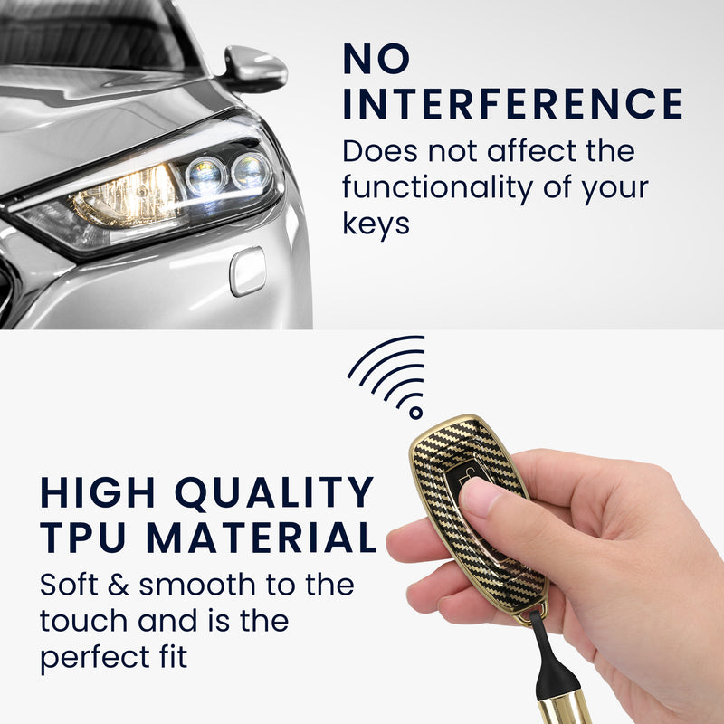 Case for Ford 3-Button Car Key Keyless Go