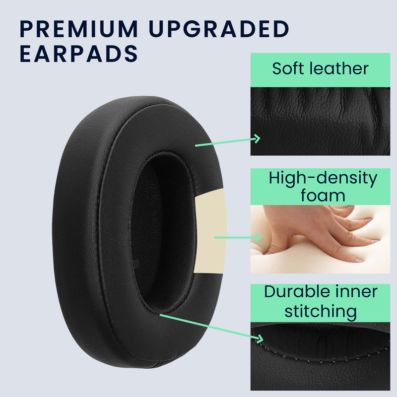 kwmobile Ohr Polster für JBL Tune 770NC / 770 / 720BT / 720 Ohrpolster - Ersatz Ohrpolster - Kopfhörer Ersatzteile - Kopfhörer Ersatzpolster für Over Ear Headphones
