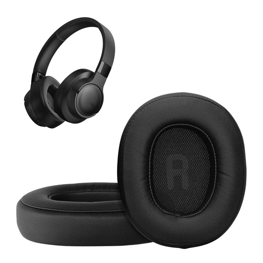 kwmobile 2x Ohr Polster für JBL Tune 770NC / 770 / 720BT / 720 Ohrpolster - Ersatz Ohrpolster - Kopfhörer Ersatzteile - Kopfhörer Ersatzpolster für Over Ear Headphones Schwarz  