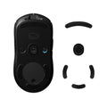 kwmobile Mouse Feet Sticker kompatibel mit Logitech G Pro Wireless Gaming Ersatz Glider - Mausfüße passgenau - Glides in Schwarz Schwarz  