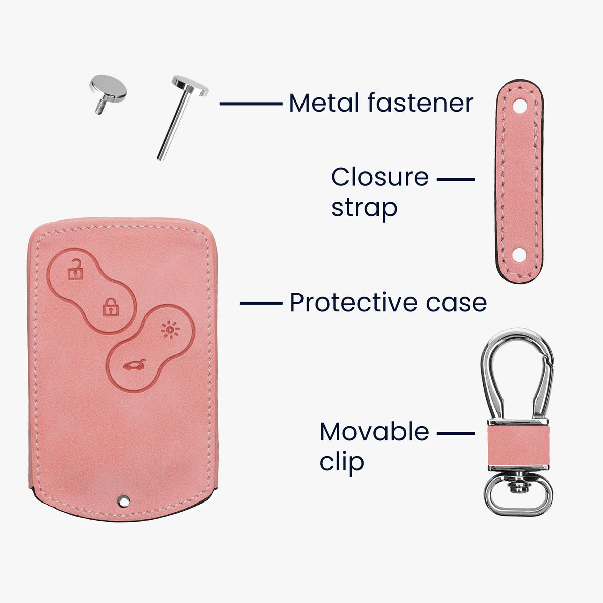 Renault Car Key Cover (Keyless Go only)