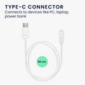 kwmobile Smartwatch Ladekabel für Samsung Galaxy Fit 3 USB-C Ladekabel für Smartwatch - Smart Watch Aufladekabel - Fitnesstracker Ersatzkabel