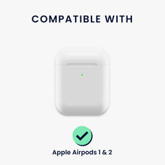 AirPods 1 & 2 Case Clear Glitter