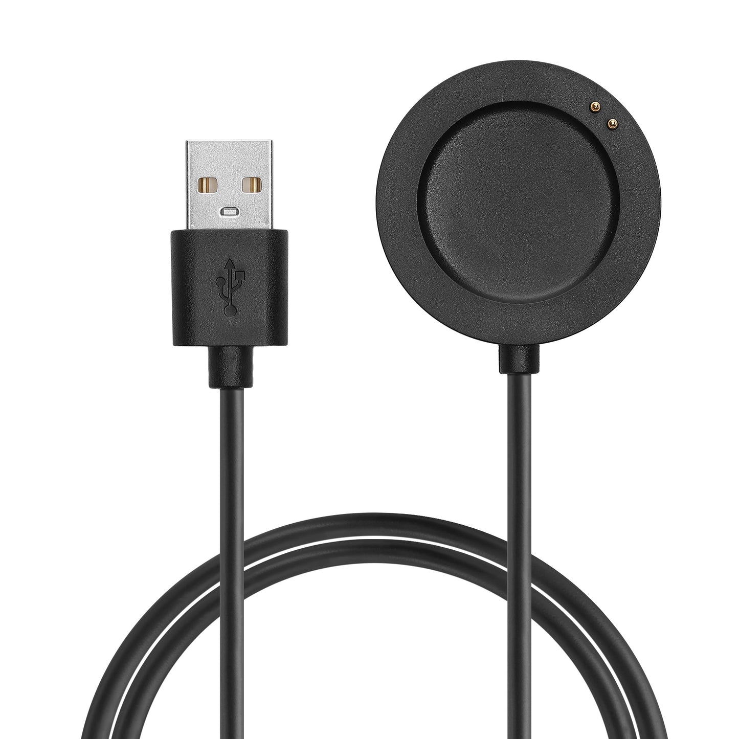 kwmobile Smartwatch Ladekabel für Xiaomi Watch S3 / Watch S2 / Watch 2 Pro / Watch H1 USB Ladekabel für Smartwatch - Smart Watch Aufladekabel - Fitnesstracker Ersatzkabel - Schwarz Schwarz  
