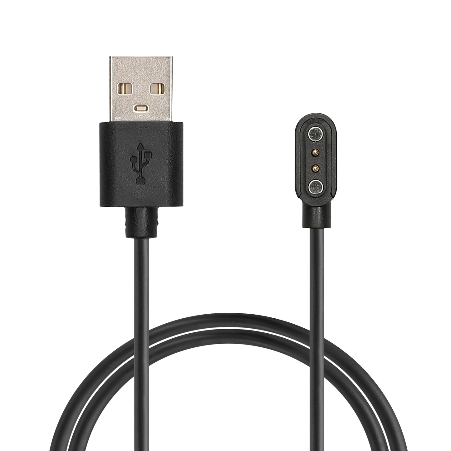 kwmobile Smartwatch Ladekabel für CMF by Nothing Watch Pro (D395) USB Ladekabel für Smartwatch - Smart Watch Aufladekabel - Fitnesstracker Ersatzkabel - Schwarz Schwarz  [dsg01]