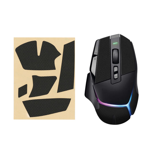 kwmobile Gaming Maus Grip Tape für Logitech G502 X Plus Mouse Grip Tape - Rutschfestes Griffband für PC - Schwarz Schwarz  