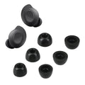 kwmobile 6x Aufsätze für Samsung Galaxy Buds FE Ersatz Ohrstöpsel - 3 Größen - Ear Tips für In-Ear Kopfhörer - Zubehör Ersatzpolster in Schwarz Schwarz  