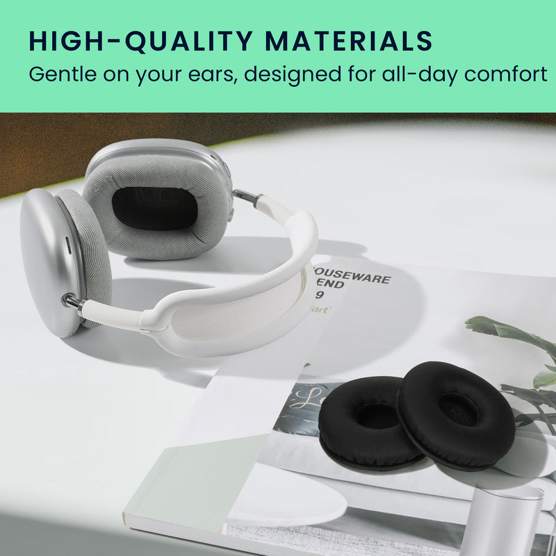 kwmobile Ohr Polster für Jabra Biz 2300 USB Duo / Biz 2300 QD / Biz 2300 USB MS Ohrpolster - Ersatz Ohrpolster - Kopfhörer Ersatzteile - Kopfhörer Ersatzpolster für Over Ear Headphones