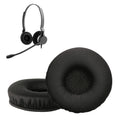 kwmobile 2x Ohr Polster für Jabra Biz 2300 USB Duo / Biz 2300 QD / Biz 2300 USB MS Ohrpolster - Ersatz Ohrpolster - Kopfhörer Ersatzteile - Kopfhörer Ersatzpolster für Over Ear Headphones Schwarz  