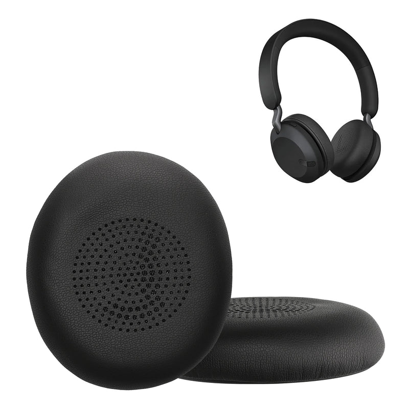 kwmobile Ohr Polster für Jabra Elite 45h / Evolve2 65 / Evolve2 40 - Ersatz Ohrpolster - Kopfhörer Ersatzteile - Kopfhörer Ersatzpolster für Over Ear Headphones
