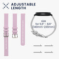 kwmobile Silikon Uhrenarmband für Garmin Lily 2 / Lily 2 Active Armband - Ersatzarmband für Fitnesstracker - Wechselarmband Smartwatch