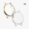 kwmobile Silikon Hülle für Huawei Watch GT4 41mm Schutzhülle - Fullbody Display Cover Set