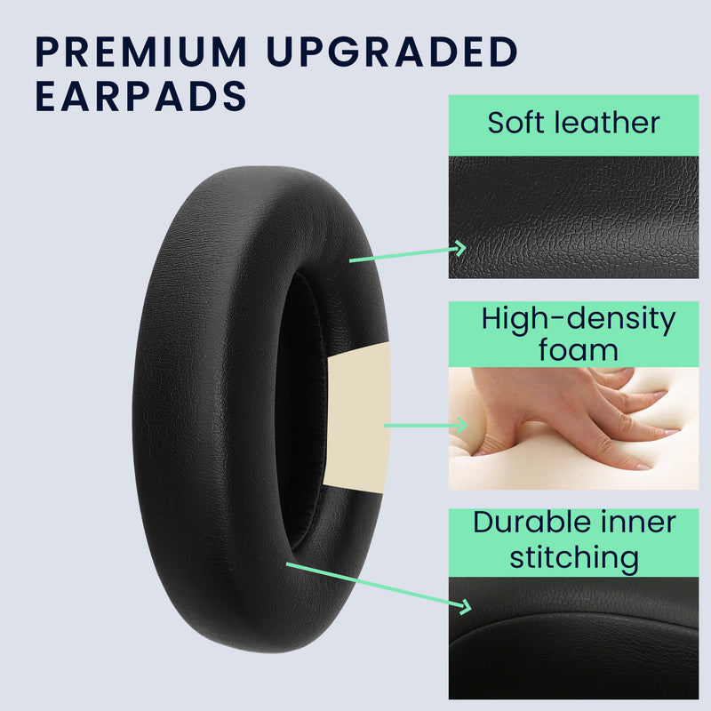 kwmobile Ohr Polster für BERIBES WH305 Ohrpolster Ersatz Ohrpolster Kopfhörer Ersatzteile Kopfhörer Ersatzpolster für Over Ear Headphones