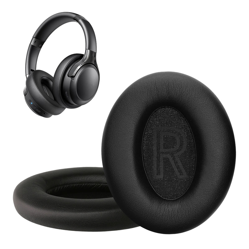 kwmobile 2x Ohr Polster für BERIBES WH305 Ohrpolster - Ersatz Ohrpolster - Kopfhörer Ersatzteile - Kopfhörer Ersatzpolster für Over Ear Headphones Schwarz  