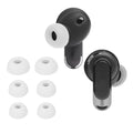kwmobile 6x Silikonaufsätze für JBL Tour Pro 2 - Ersatz Ohrstöpsel in 3 Größen - Ear Tips für In-Ear Kopfhörer - Zubehör Ersatzpolster in Weiß Weiß  