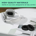 kwmobile Ohr Polster für Beoplay H4 / H6 / H7 / H9 / H9i / HX / H9 Gen3 Ohrpolster - Ersatz Ohrpolster - Kopfhörer Ersatzteile - Kopfhörer Ersatzpolster für Over Ear Headphones