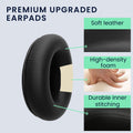 kwmobile Ohr Polster für Beoplay H4 / H6 / H7 / H9 / H9i / HX / H9 Gen3 Ohrpolster - Ersatz Ohrpolster - Kopfhörer Ersatzteile - Kopfhörer Ersatzpolster für Over Ear Headphones