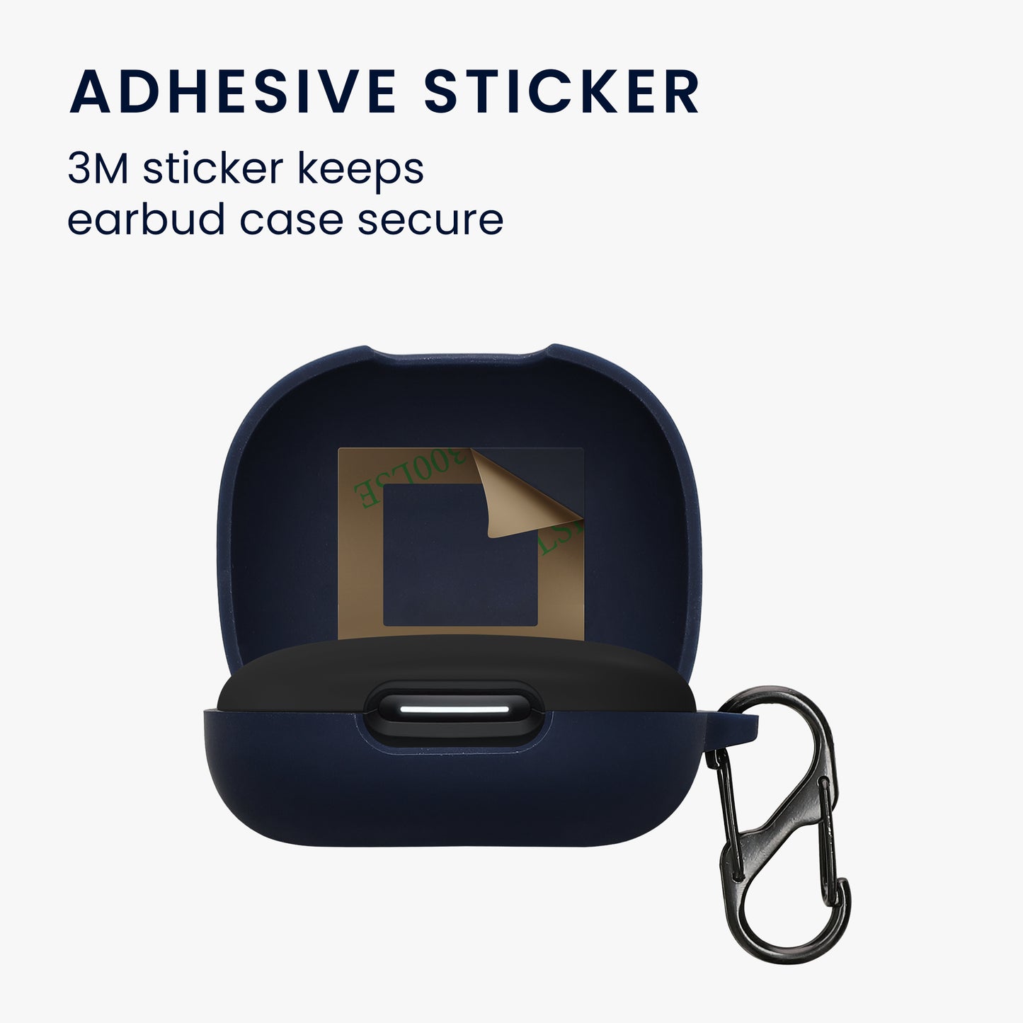 kwmobile Schutzhülle für Anker Soundcore Sport X20 Hülle - TPU Case für Kopfhörer Ladecase - stoßfestes Cover mit Karabiner